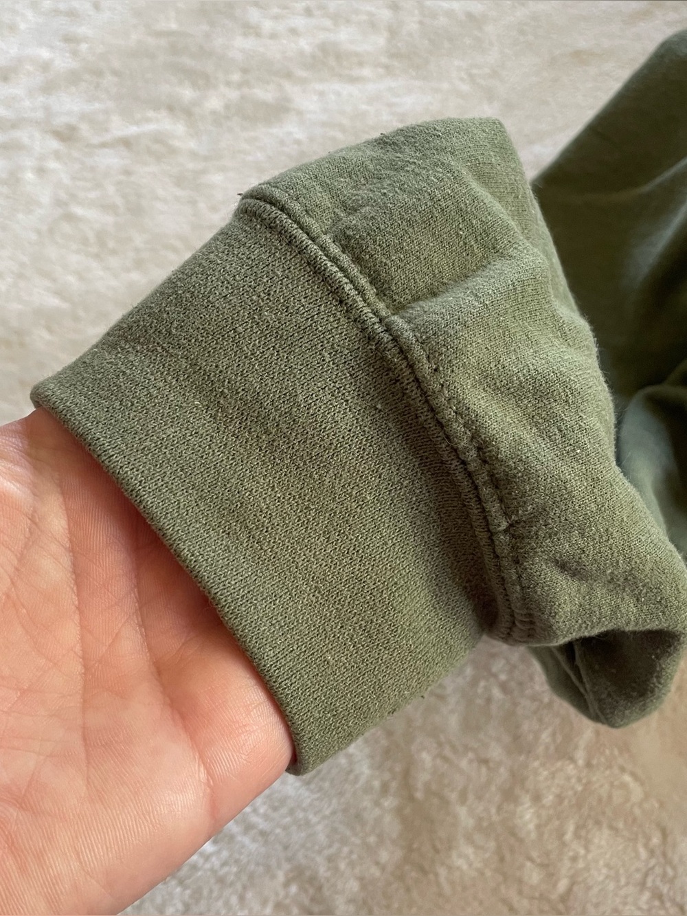 Backwoods Military Green Hoodie size small - Picture 8 of 11